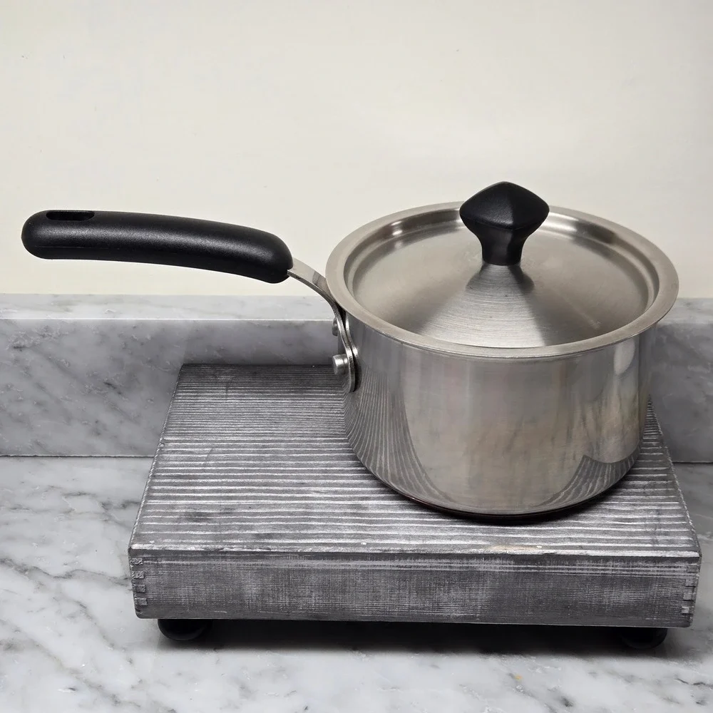KitchenAid 2 Qt. Saucepan w/ Lid Copper Bottom 18/10 Stainless Steel Pot Quality
